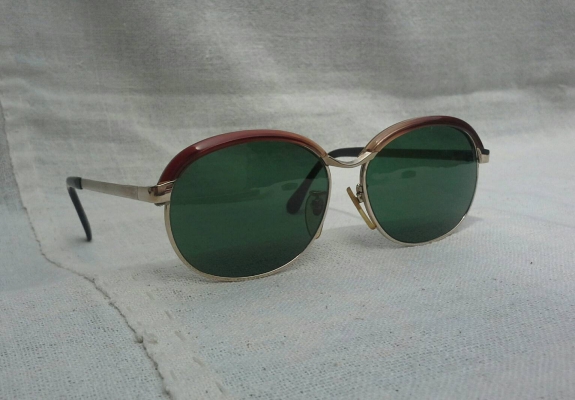 แว่นตาจแปนิชโกลด์ฟิลด์ 12 K เก่าเก็บ ยุค &#039;70s ล้ำค่า ! หายาก ! โมเดลสุดหล่อคลาสสิค &#039;คลับมา