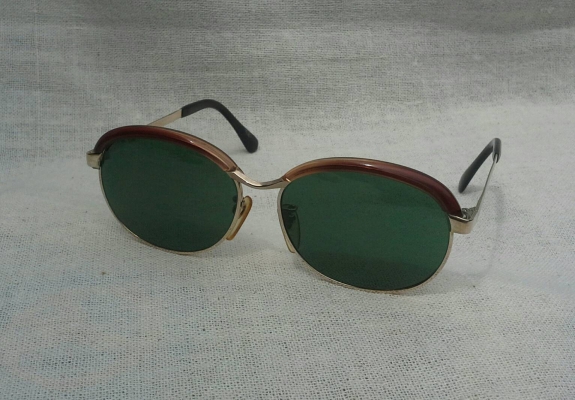 แว่นตาจแปนิชโกลด์ฟิลด์ 12 K เก่าเก็บ ยุค &#039;70s ล้ำค่า ! หายาก ! โมเดลสุดหล่อคลาสสิค &#039;คลับมา