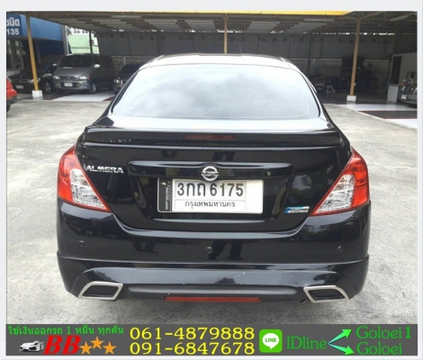 NISSAN ALMERA 1.2 V 2014 ใช้เงินออกรถ 10,000 บ.