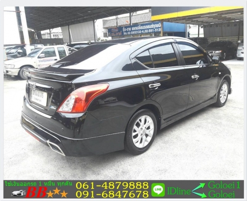 NISSAN ALMERA 1.2 V 2014 ใช้เงินออกรถ 10,000 บ.