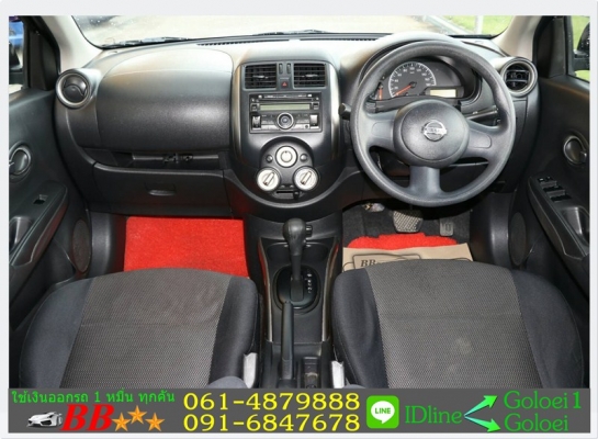 NISSAN ALMERA 1.2 E 2013 ใช้เงินออกรถ 10,000 บ.