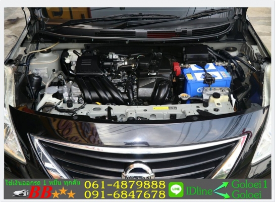 NISSAN ALMERA 1.2 E 2013 ใช้เงินออกรถ 10,000 บ.