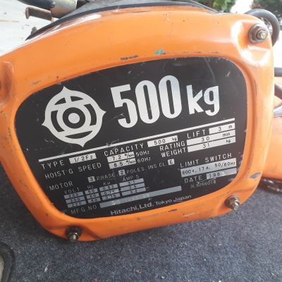 รอกไฟฟ้า Hitachi 0.5ตัน