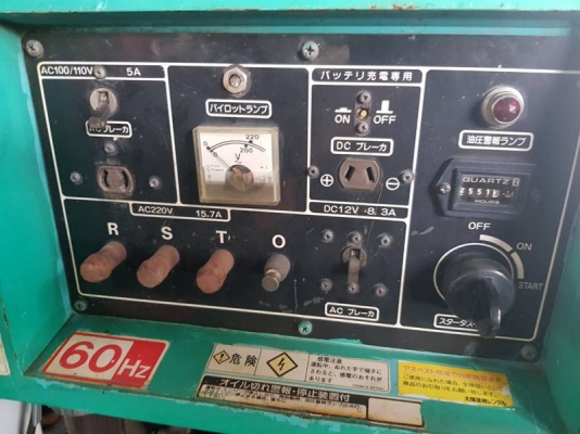 YDG600TS - เครื่องปั่นไฟ ขนาด เล็ก Yanmar 6 kva. เครื่องยนต์ดีเซล นำเข้าจากญี่ปุ่น by OEK 098-562592