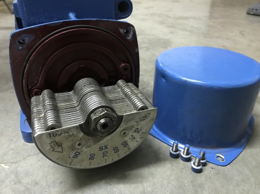 ขายมอเตอร์สั่น-เขย่า Visam 0.2Kw 380V made in Italy สภาพสวย(ทำสีใหม่) หมุนนิ่ม สั่นแรง พร้อมใช้งาน