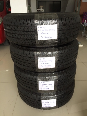 ยาง Bridgestone 265 65 17 ปี17 ดอกเต็ม ไม่มีปะ ใช้ยาว ราคาไม่แพง