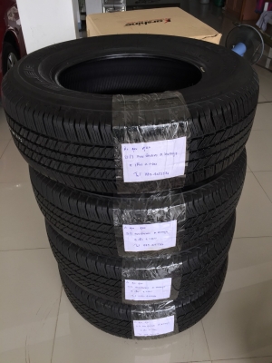 ยาง Bridgestone 265 65 17 ปี17 ดอกเต็ม ไม่มีปะ ใช้ยาว ราคาไม่แพง