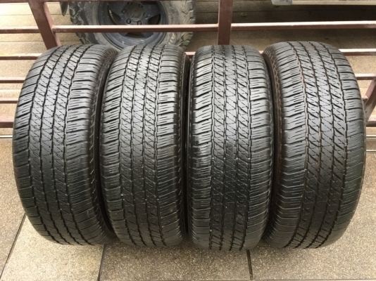 ยาง Bridgestone 265 60 18 ปลายปี16 ดอกเต็ม ไม่มีปะ ใช้ยาว ราคาไม่แพง