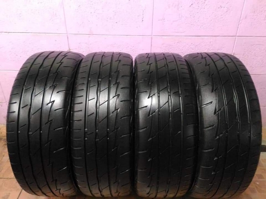 ล้อแม็กมือสอง Wedsport ขอบ 17*7,ET42,4H100 พร้อมยาง Bridgestone Potenza RE003  205 45 17 ผลิตปี 15 ยางยังสวยๆ ล้อเดิมๆ ขายถูกๆ ทั้งชุด 6900.- // ใส่ฟรี รับเทิร์น รับบัตรเครดิตทุกธนาคาร ส่งทั่วไทย ***