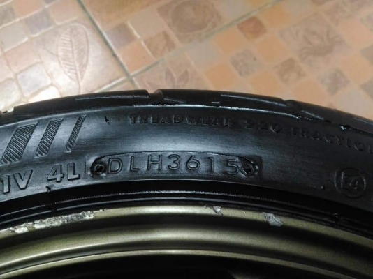 ล้อแม็กมือสอง Wedsport ขอบ 17*7,ET42,4H100 พร้อมยาง Bridgestone Potenza RE003  205 45 17 ผลิตปี 15 ยางยังสวยๆ ล้อเดิมๆ ขายถูกๆ ทั้งชุด 6900.- // ใส่ฟรี รับเทิร์น รับบัตรเครดิตทุกธนาคาร ส่งทั่วไทย ***