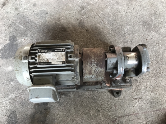 ขายเกียร์ปั๊มน้ำมัน Oriental Koshin Gearpump มอเตอร์ 0.4Kw. 380V made in Japan พร้อมแท่น สภาพสวยเดิมๆ พร้อมใช้งาน ราคา 3,000 บาท