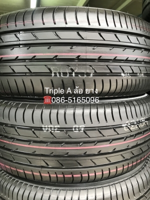 ยางใหม่ป้ายแดง Yokohama 205-55-16 ปี18 กริ๊บๆ เส้นสีจัดจ้านทุกเส้น