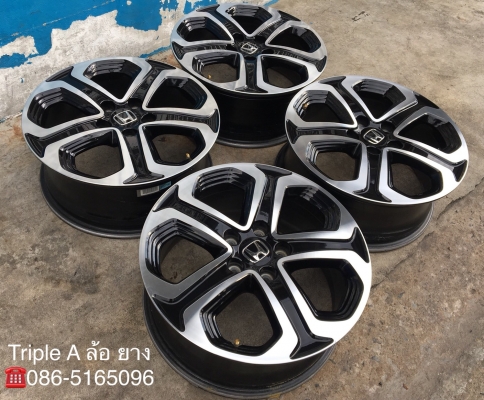 ล้อแม็ก Honda HRV ตัวท๊อป 5รู114 ขอบ 17