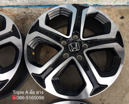 ล้อแม็ก Honda HRV ตัวท๊อป 5รู114 ขอบ 17