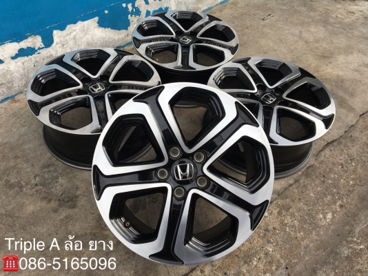 ล้อแม็ก Honda HRV ตัวท๊อป 5รู114 ขอบ 17