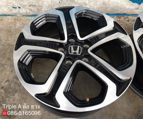 ล้อแม็ก Honda HRV ตัวท๊อป 5รู114 ขอบ 17
