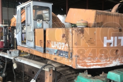 ขายด่วน รถแบคโฮ Hitachi uh07 รถสวย สภาพเก่านอก เครืองพร้อมใช้ มีน้ำไหลตัวเดินต้องไปเก็บเอา บูมอามไม่มีหัก โซ่ เอวสวย ขาย 350000 บาท