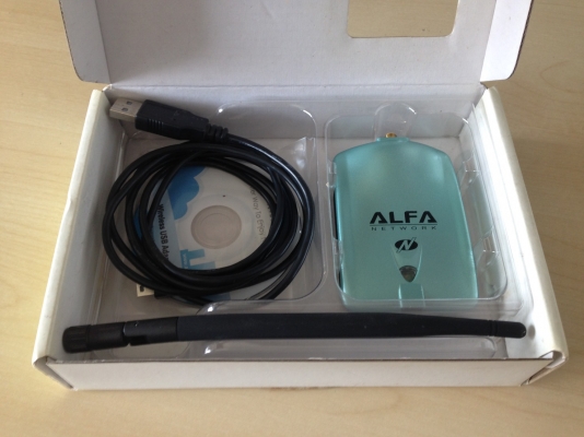 (ปิดการขาย) ตัวรับ Wireless แบบ USB กำลังส่งสูง ALFA AWUS036NH High Power 2000mW