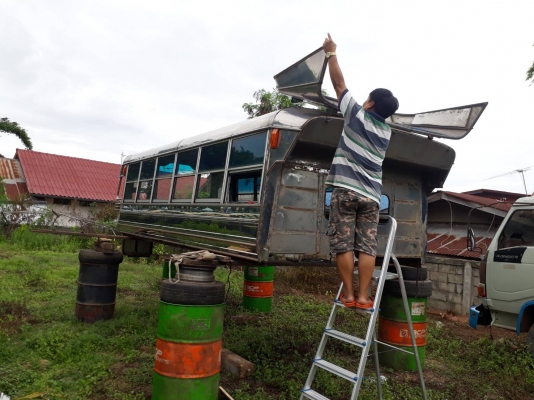 ขายหลังคาโดยสาร ยาว4.30  ถอดออกจากNPR อุปกรณ์ครบ