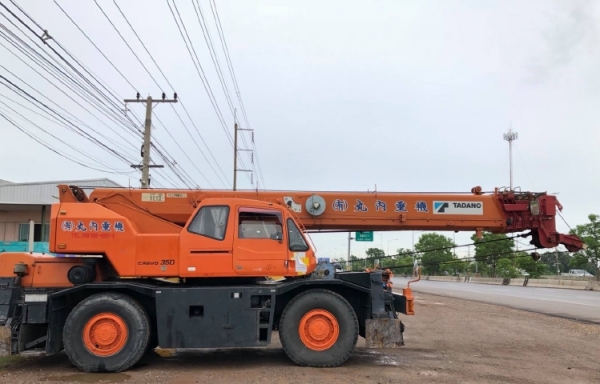 ขายรถเครน TADANO TR350M-3 (ขนาด 35 ตัน) ปี 1999 รถนอกนำเข้าจากญี่ปุ่น สภาพสวยพร้อมใช้