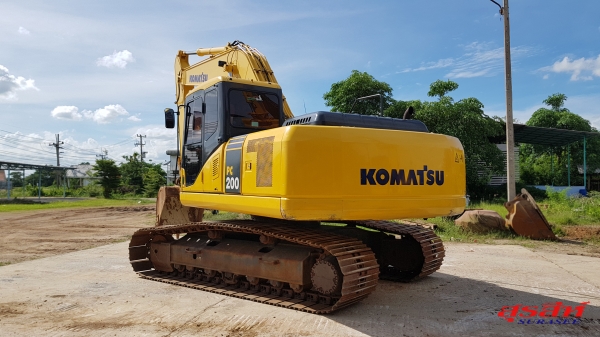 ขายรถแบคโฮ KOMATSU PC200-7 ใช้งานเพียง 7 พันชั่วโมง สวยที่สุดในประเทศไทย ที่แจ้งขายอยู่ในปัจจุบัน