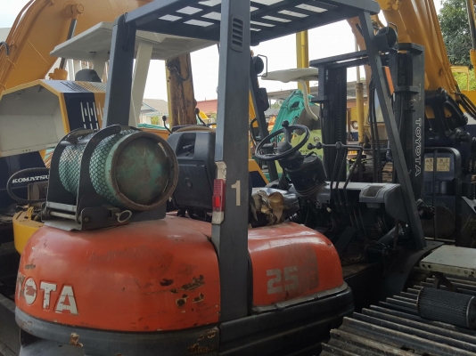 Toyota-6fgf25 รถโฟล์คลิฟท์ ขนาด 2.5 ตัน สภาพดี พร้อมใช้งาน สนใจติดต่อ0813553478(คุณโย)