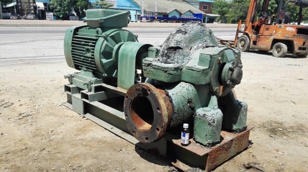 ปั้มน้ำแรงเหวี่ยงสปริสเคท Peerless Pump USA ขนาด 75 HP ท่อ 8&rdquo;- 6&rdquo;