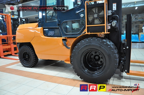 ขายรถโฟล์คลิฟท์มือสอง TOYOTA รุ่น 7FGA50-50730 นำเข้าจากประเทศญี่ปุ่น 100\% ไม่เคยใช้งานในไทย ขายรถโฟล์คลิฟท์มือสอง TOYOTA รุ่น 7FGA50-50730 นำเข้าจากประเทศญี่ปุ่น 100\% ไม่เคยใช้งานในไทย