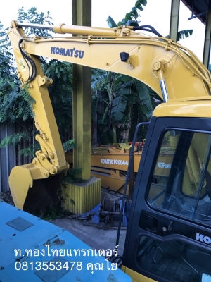 Komatsu PC120-6 เก่าญี่ปุ่น เครื่องในเดิมสวย แรงดี สนใจติดต่อ0813553478(คุณโย)