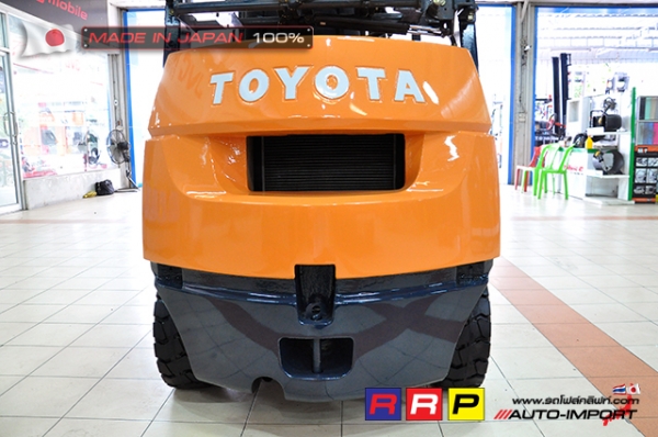 ขายรถโฟล์คลิฟท์มือสอง TOYOTA รุ่น FGK20-10300 นำเข้าจากประเทศญี่ปุ่น 100\% ไม่เคยใช้งานในไทย