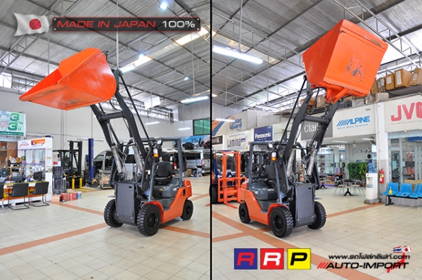 ขายรถโฟล์คลิฟท์มือสอง TOYOTA รุ่น 8FG20-30911 นำเข้าจากประเทศญี่ปุ่น 100\% ไม่เคยใช้งานในไทย