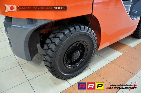 ขายรถโฟล์คลิฟท์มือสอง TOYOTA รุ่น 8FG20-30911 นำเข้าจากประเทศญี่ปุ่น 100\% ไม่เคยใช้งานในไทย