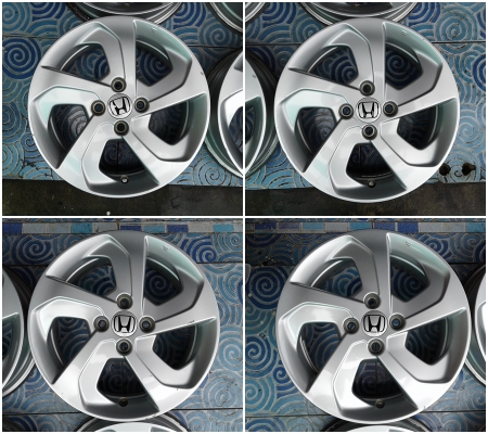 แม็ก Honda City 15-16/Jazz 15 สภาพเดิมๆไม่คดไม่ดุ้ง ไม่ซ่อม มีรอยบ้าง 3900-5500 บาท