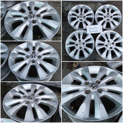 แม็ก Honda City 15-16/Jazz 15 สภาพเดิมๆไม่คดไม่ดุ้ง ไม่ซ่อม มีรอยบ้าง 3900-5500 บาท