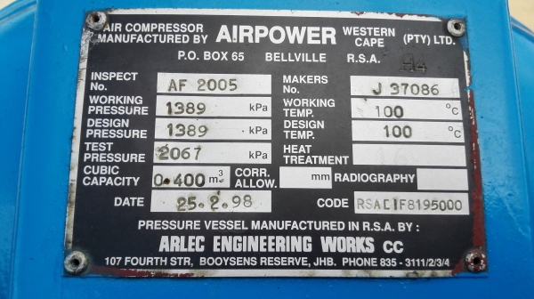 ปั้มลมอิตาลี่ ARLEC AIRPOWER ITALY 10 HP 400 L 380V ปั้มลมอิตาลี่ ARLEC AIRPOWER ITALY 10 HP 400 L 380V