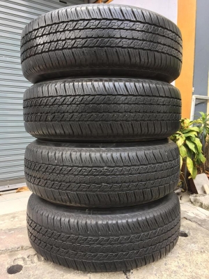 ขายล้อ Pajero ขอบ17 พร้อมยาง BRIDGESTONE 684II 245/65R17 ปี14 ชุดละ 6,900 บาท