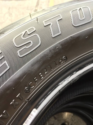 ขายยางป้ายแดง BRIDGESTONE 684II 265-60-18 ปี16 ชุดละ 14,000 บาท ขายยางป้ายแดง BRIDGESTONE 684II 265-60-18 ปี16 ชุดละ 14,000 บาท