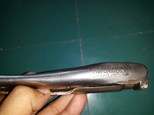 ขายคีมล็อกVISE GIRP 10R MADE IN USA. รุ่น3แถว มือสองสภาพดี