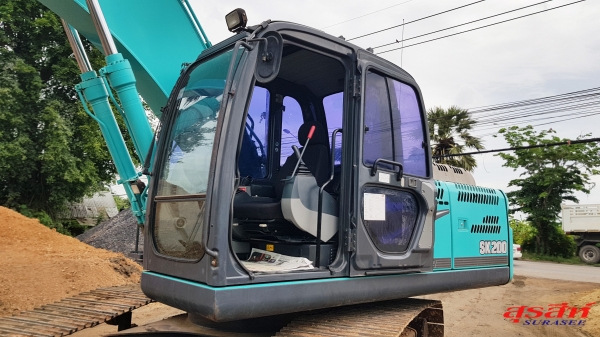 ขายรถแบคโฮ KOBELCO SK200-8 Yn12 Super 7,983 ชั่วโมง สภาพเทพบุตร สวย เดิม ๆ เอกสารเล่มทะเบียน