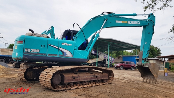 ขายรถแบคโฮ KOBELCO SK200-8 Yn12 Super 7,983 ชั่วโมง สภาพเทพบุตร สวย เดิม ๆ เอกสารเล่มทะเบียน