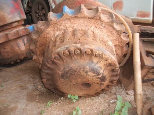 ขายอะไหล่ตัวเดินแม็คโคร PC 200-3 โคมัตสุ อุปกรณ์รถเกี่ยวข้าว ใบแท็ก