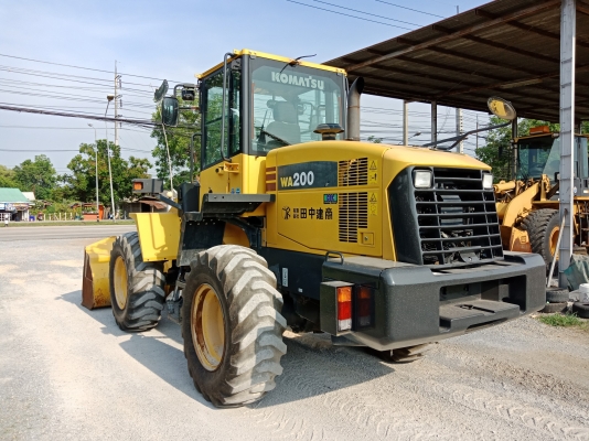 มาใหม่ครับ KOMATSU WA200-6 นำเข้าจากญี่ปุ่น โทร.090-986-2521 อ๊อบ
