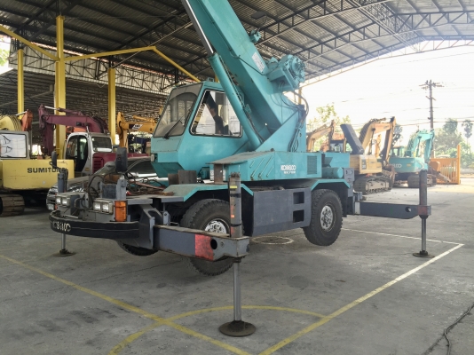 รถเครน Kobelco RK70M ยกของหนักได้สูงสุด7ตัน สภาพพร้อมใช้งาน สนใจติดต่อ0813553478(คุณโย)