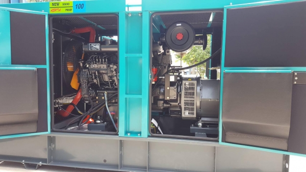 เครื่องปั่นไฟนำเข้า รุ่น ASHITA AG7-125SBG 100kva เครื่องปั่นไฟนำเข้า รุ่น ASHITA AG7-125SBG 100kva