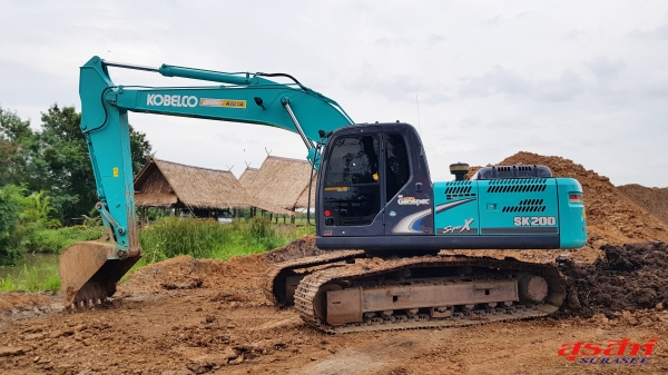 ขายรถแบคโฮ KOBELCO SK200-8 Yn12 SuperX  สภาพนางฟ้า เอกสารเล่มทะเบียน