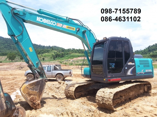 ขาย!! >>> Kobelco Sk140SuperXM ไมล์ 6,200 ชั่วโมง พร้อมลุยงาน <<< เบอร์ติดต่อ 098-7155789 086-4631102
