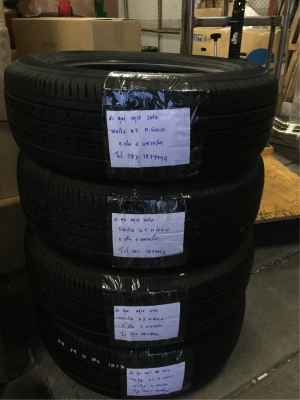 ยาง Dunlop 215 65 16 ปี17 ดอกเต็ม ใช้ยาว ราคาไม่แพง
