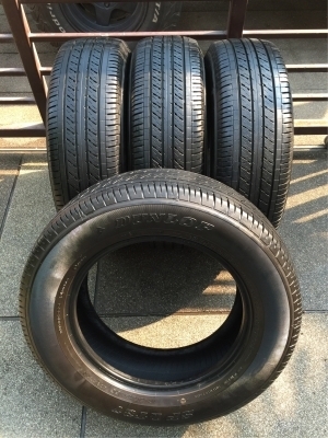 ยาง Dunlop 215 65 16 ปี17 ดอกเต็ม ใช้ยาว ราคาไม่แพง