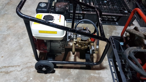 ชุดปั้มอัดฉีด honda 6.5เก่าญี่ปุ่น แรงดัน 220bar สภาพสวย พร้อมใช้งาน