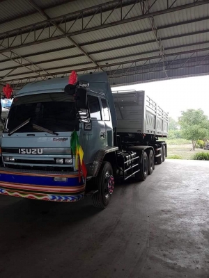 Isuzu Rocky K เครื่อง 240 แรง ปี 36 หัวลากพร้อมหางเซมิดัมพ์สามมิตร ยางเต็ม ภายในใหม่ เครื่อง/เกียร์ด Isuzu Rocky K เครื่อง 240 แรง ปี 36 หัวลากพร้อมหางเซมิดัมพ์สามมิตร ยางเต็ม ภายในใหม่ เครื่อง/เกียร์ด